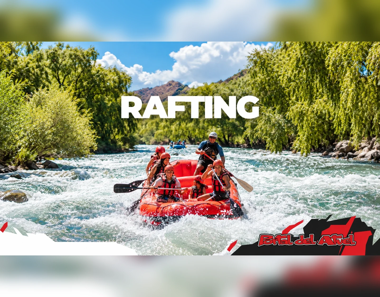 Rafting en el río Atuel con Portal del Atuel