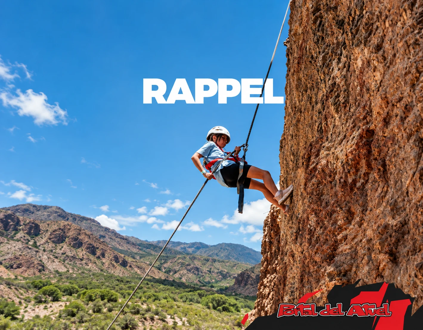 Rappel con Portal del Atuel